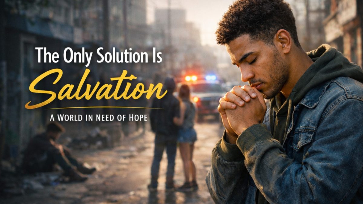 The Only Solution Is Salvation