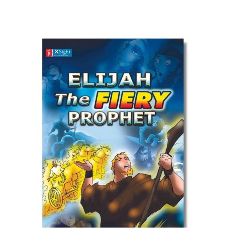 Elijah: The Fiery Prophet book cover, Pastor Chris Oyakhilome PhD