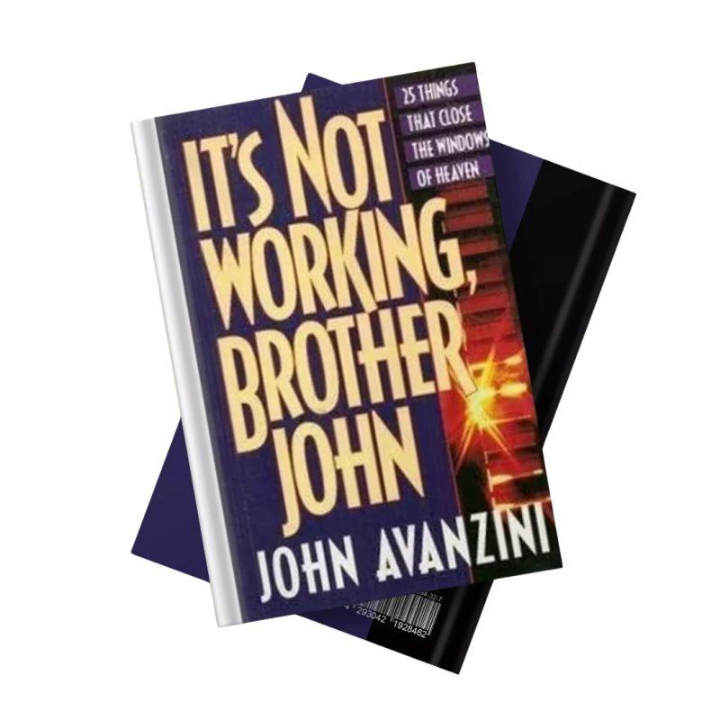 It's Not Working, Brother John book cover, Pastor Chris Oyakhilome PhD