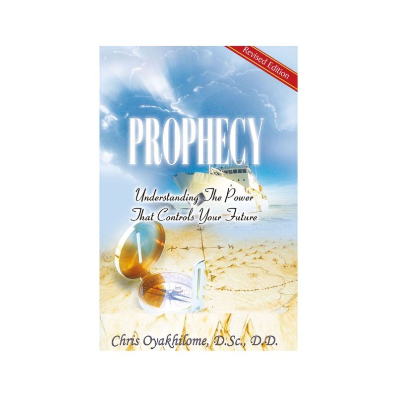 Prophecy book cover, Pastor Chris Oyakhilome PhD