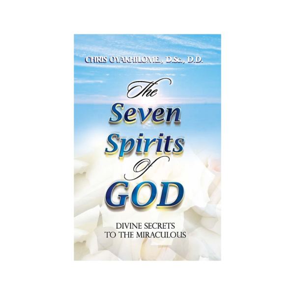 The Seven Spirits Of God book cover, Pastor Chris Oyakhilome PhD